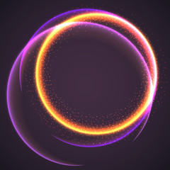 Abstract ring background