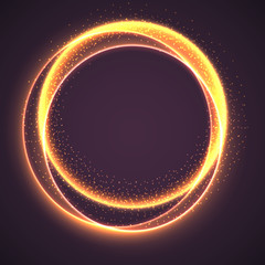Abstract ring background