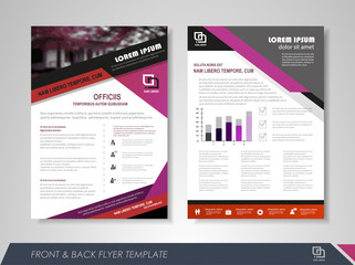 Business flyer layout