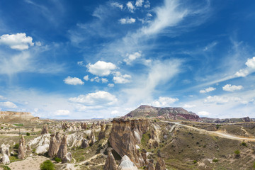 Fototapeta na wymiar Beautiful Cappadocia landscape