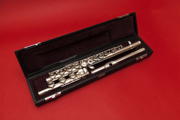 flute in a black box