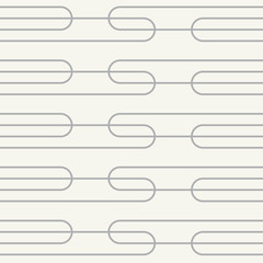 Vector seamless pattern. Modern stylish texture. Repeating geometric background with waves.