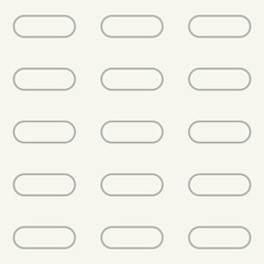 Vector seamless pattern. Modern stylish texture. Repeating geometric background with ovals.