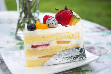 fruits cake