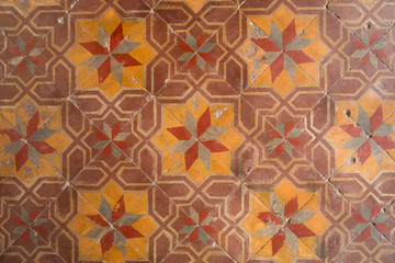 Ancient floor tiles