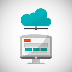 Communication design. Media icon. Flat illiustration, vector graphic