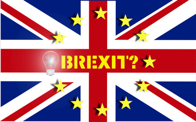 Fototapeta na wymiar Brexit, United Kingdom European Union membership referendum