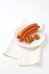 long thin sausages