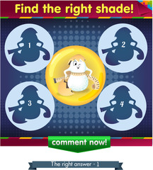 Find the right shade egg 2