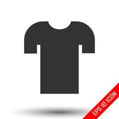 Naklejka premium Shirt icon. Flat icon of shirt. Shirt EPS. Vector illustration.
