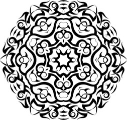 Tribal Tattoo M_1605010 Circular
