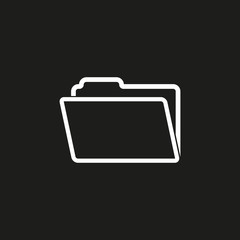 Folder - vector icon.