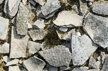Fototapeta premium Damaged Asbestos