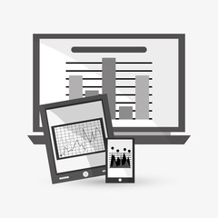 Business design.Communication icon. Colorfull illustration, vect