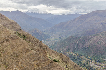 Trail in the  Mountain