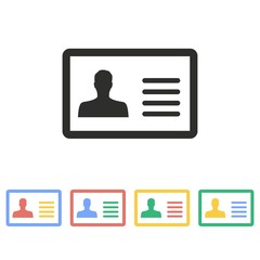 Personal - vector icon.