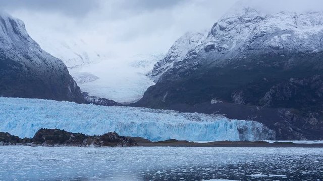 Amalia Glacier in Bernardo O'Higgins National Park, Chile