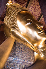 The Temple of  The Reclining Buddha (The Lying Buddha) - Bangkok Thailand