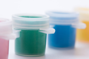 Paint in jars