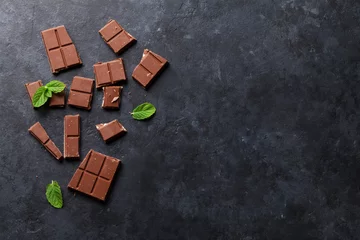 Gordijnen Chocolate © karandaev