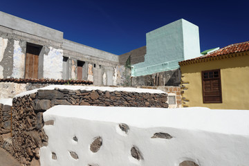 Architectural detail in Agulo Village, La Gomera, Spain, Europe