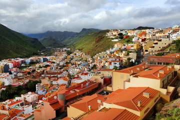 Architectural detail in San Sebastian de la Gomera, Canary Islands, Spain