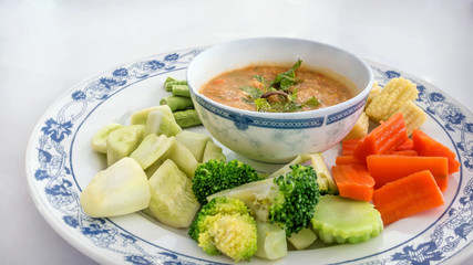 Spicy crab roe chili sauce