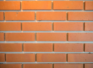 Art dimension brick wall interior with warm light 