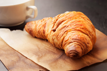 crunchy, fresh from the oven croissants for good start of the day. 