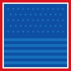 United states color abstract flat background