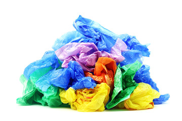 Garbage plastic bags