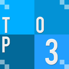 Top Three Blue Four Blocks 