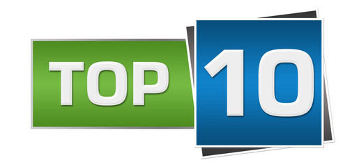 Top Ten Green Blue Horizontal 