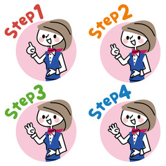 オペレーター　ステップ