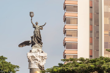 Independence monument in Guayaquil Ecuador