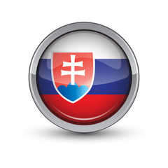 Obraz premium flag button