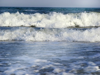 sea surf/nature, landscape, sea, ocean, surf, morning, wave, spume, water, background