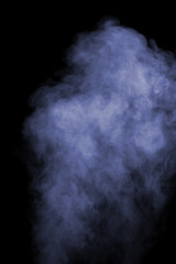 Blue water vapor