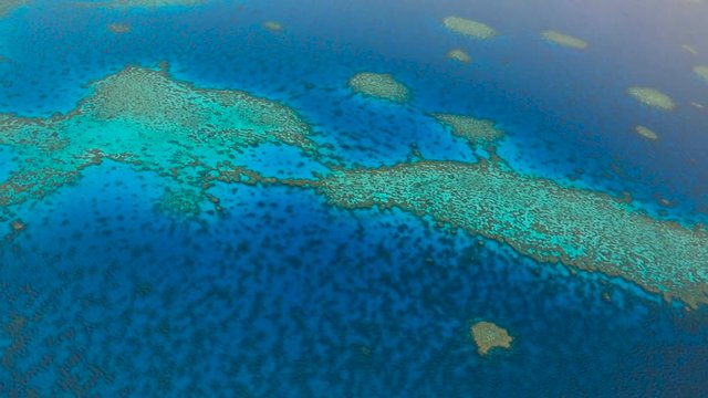 The Great Barrier Reef from the air, Australia