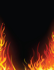 Fire flame background
