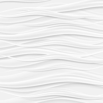 Absract grey waves vector background © saicle