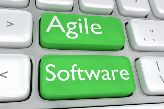 Agile Software concept