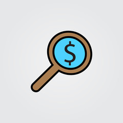 money search icon
