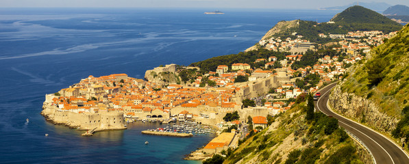 Panorama of Dubrovnik, Croatia
