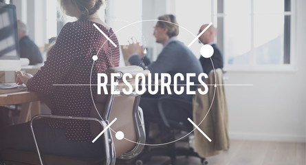 Resources Management Manpower Business Career Concept