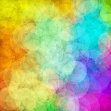 Colorful abstract background on vector art.