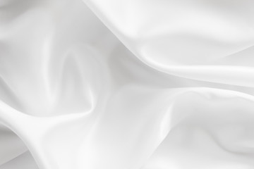 Obraz premium White satin background./White satin background 