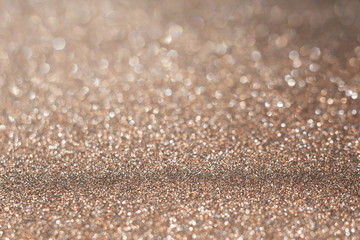 Brown Glitter Texture Macro
