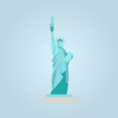 Statue of Liberty vector illustration