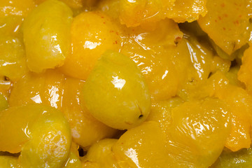 Ripe Yellow Plums